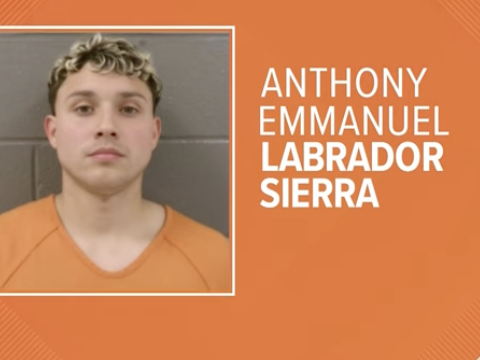 Venezuelan man Anthony Emmanuel Labrador Sierra's mugshot